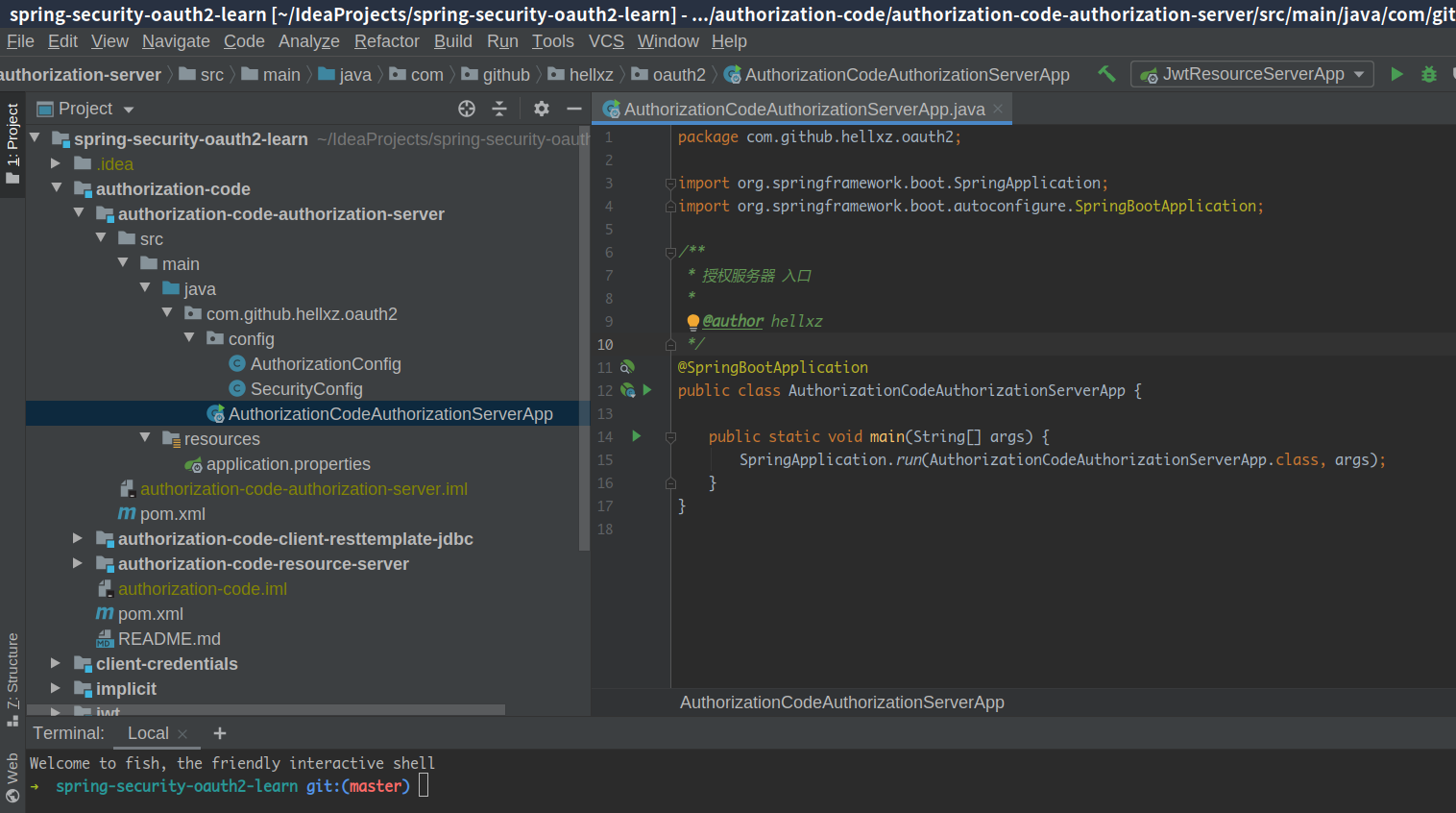 Spring Security OAUTH2 DEMO - Authorization Code - Programmer Sought