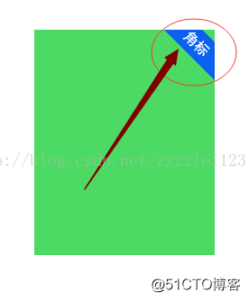 html代码右上角标签html实现上角标的效果