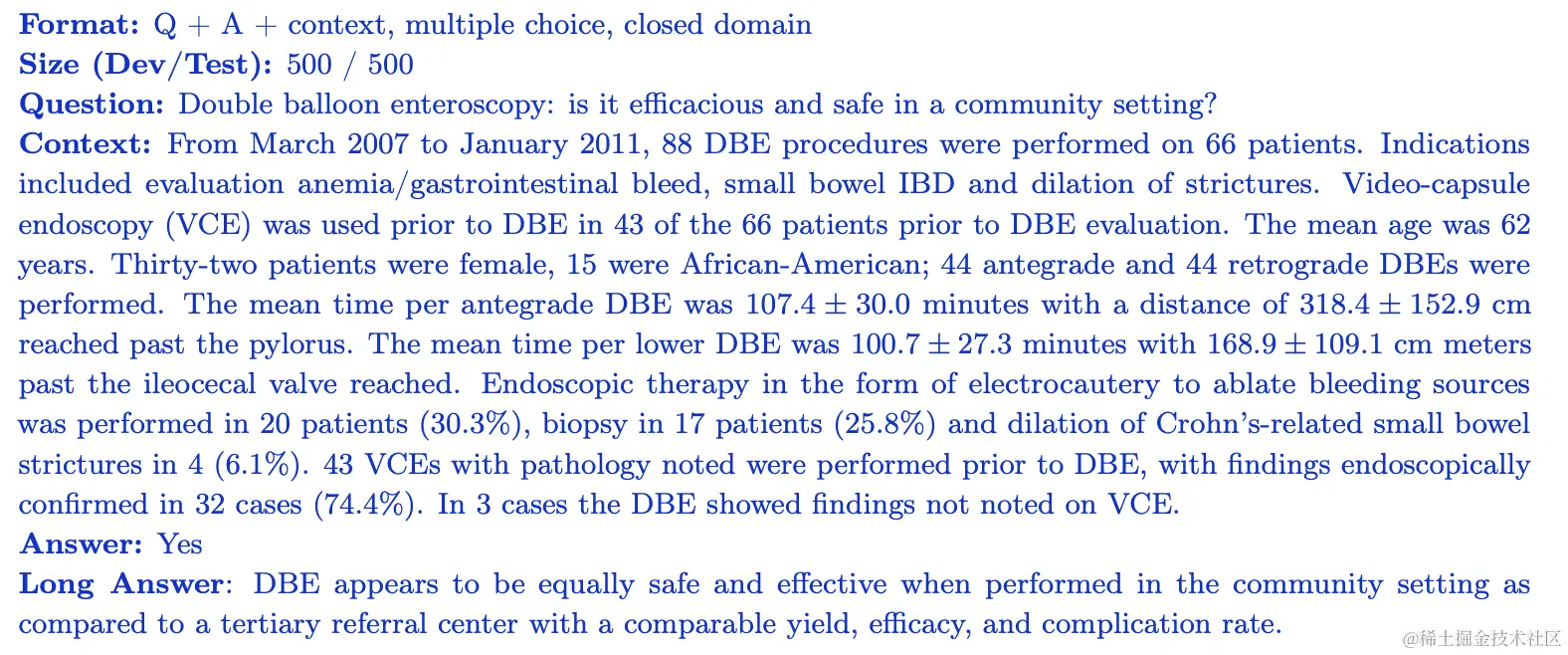 PubMedQA 问题