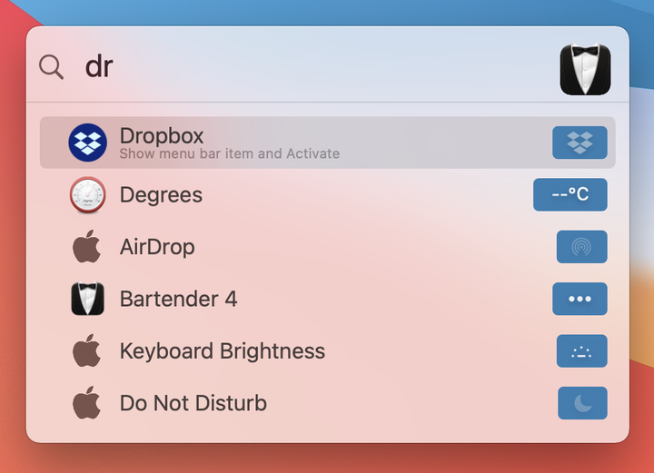 Bartender 5 - MacBook菜单栏图标管理软件