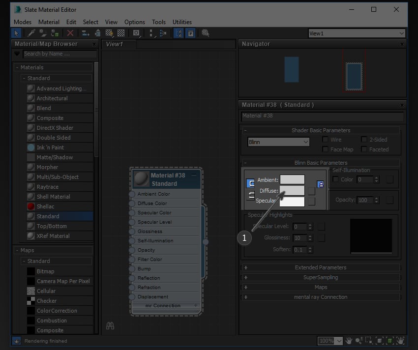 Image to show the diffuse options