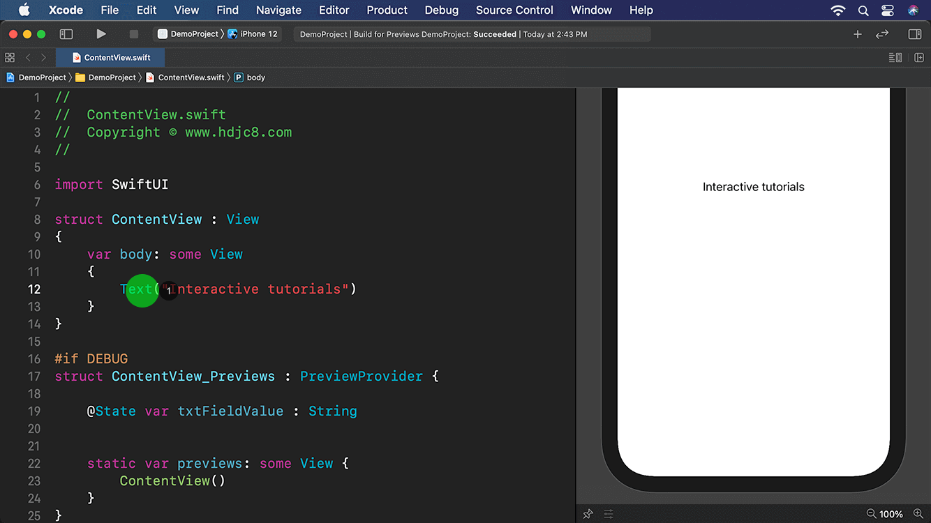 SwiftUI快速入门到实战