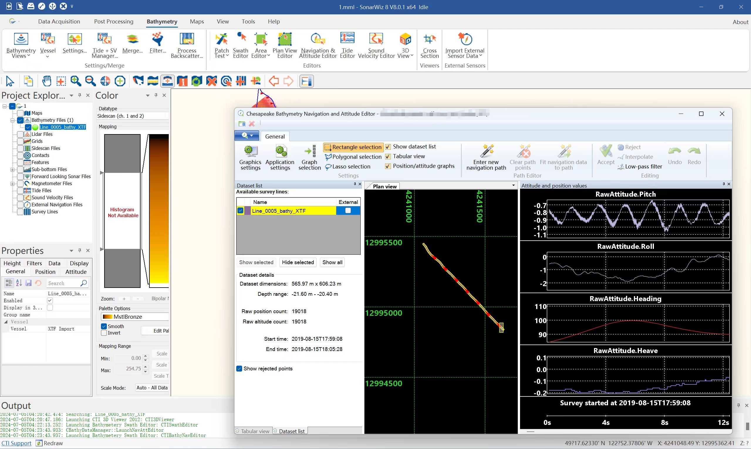 SonarWiz 8.0.1注册机 全模块版本侧扫、浅剖、测深软件功能等