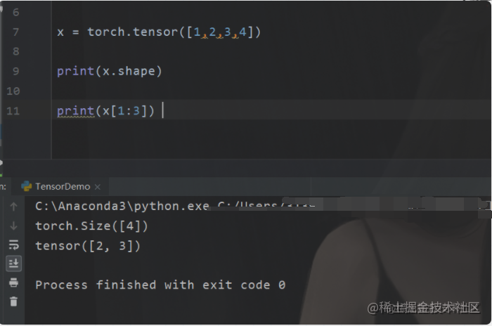 pytorch基础 tensor