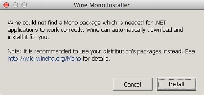 Wineskin - Mono