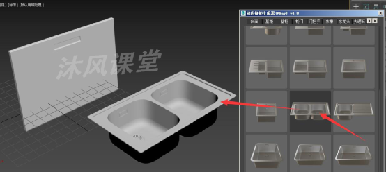 沐风老师3DMAX厨房橱柜生成器KitchenCabinetGenerator教程