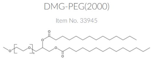 艾美捷PEG-2000 DMG解决方案