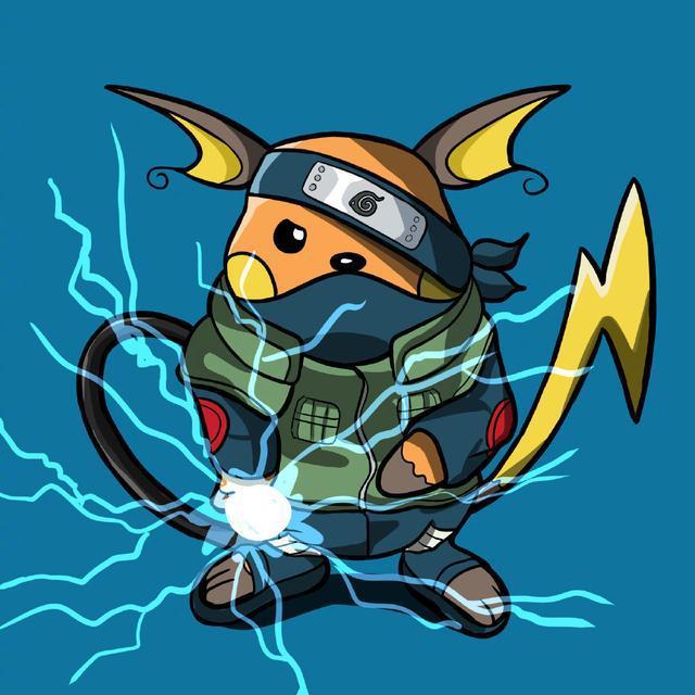 《火影忍者》遇上《宝可梦》,佐助化身小火龙,他变成了皮卡丘?