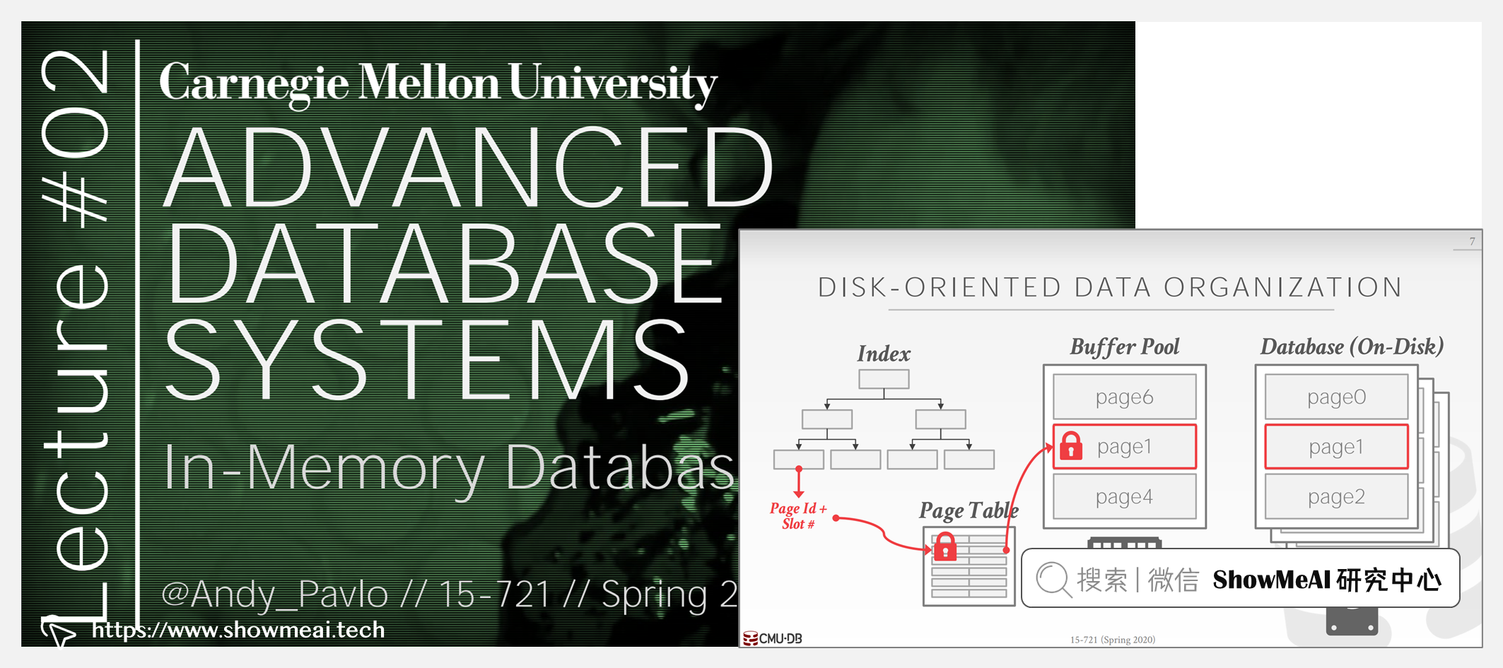 CMU 15-721 :: Advanced Database Systems (Spring 2020)