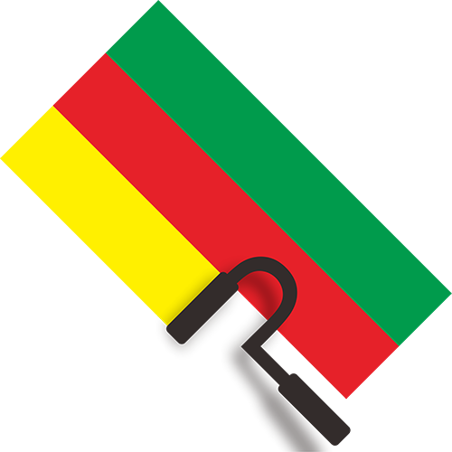 coreldraw:油漆滚轮及logo设计