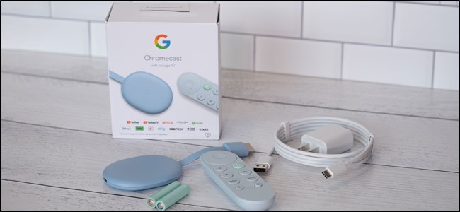 Chromecast with Google TV unboxing