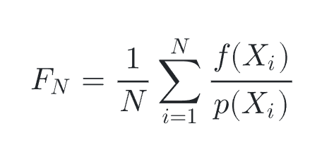 Monte Carlo estimator