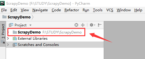 python scratch file_Python crawler:scratch的Pycharms构建一个scratch环境+创建一个 ...