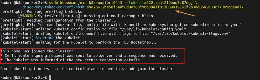 Worker-Node2-Join-Kubernetes-Cluster