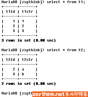 mysql/mariadb知识点总结（16）：select语句总结之三：多表查询