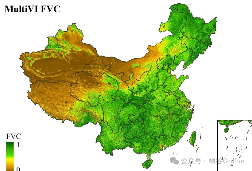 <span style='color:red;'>中国</span>区域30m/15天植被<span style='color:red;'>覆盖</span>度<span style='color:red;'>数据</span>集（<span style='color:red;'>2010</span>-<span style='color:red;'>2020</span>）