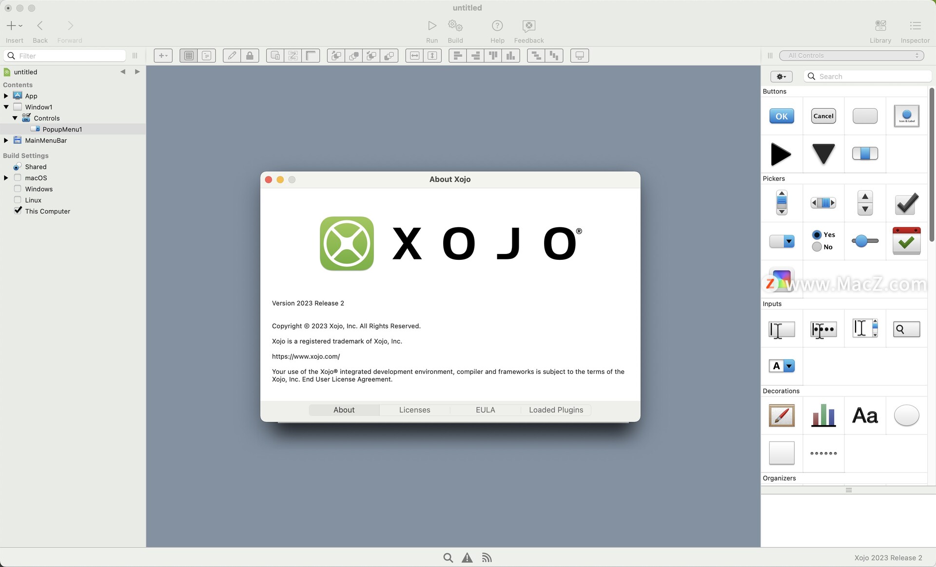 Xojo 2023 download the last version for mac