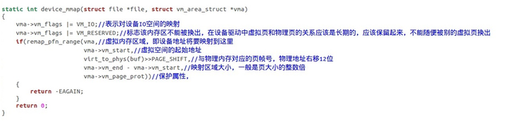 Linux内核mmap内存映射详解及例子实现