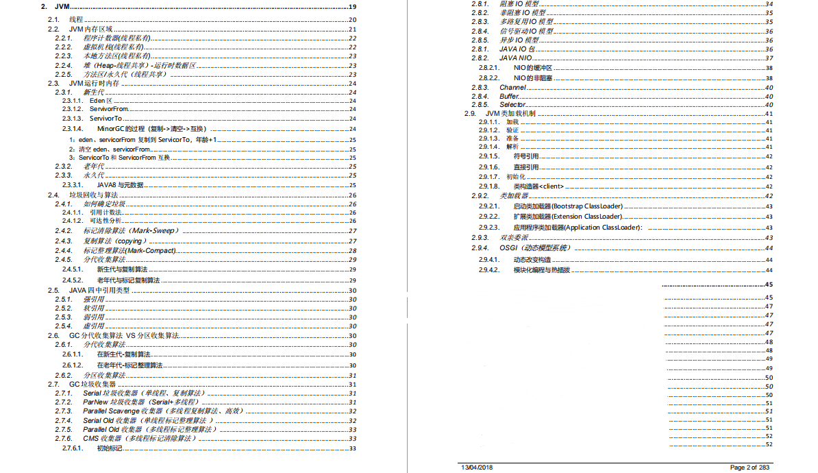 阿里Java社招面试真题200+：缓存+分布式+JVM+高并发+NIO+框架