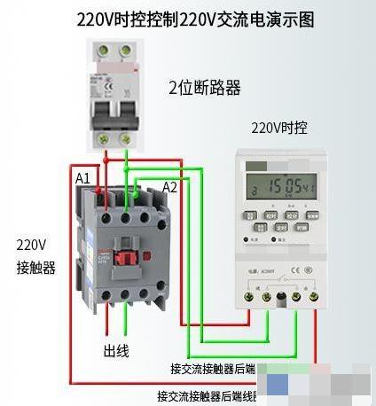 箱线图怎么看时控开关怎么接线分享自民熔老电工的一张接线图小白必看