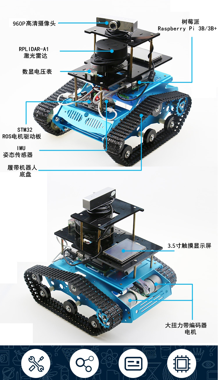 树莓派ROS小车