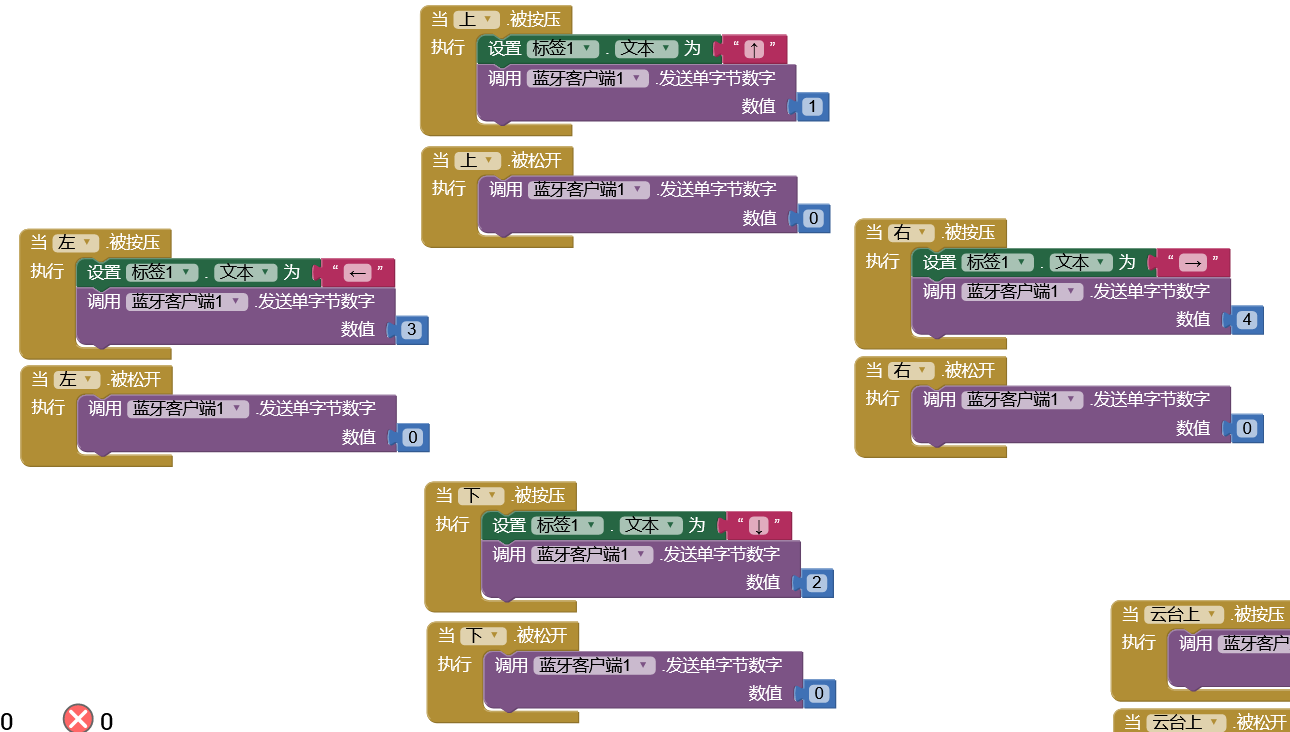 蓝牙控制指令逻辑