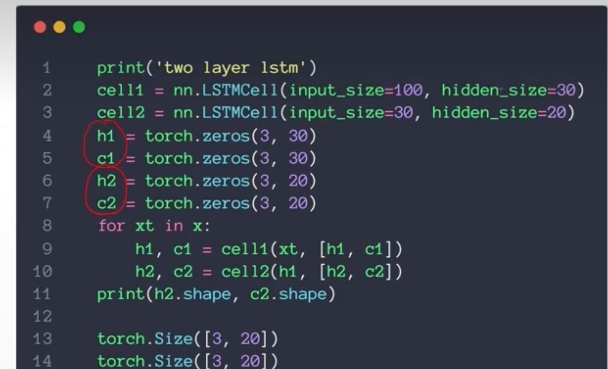 pytorch 神经网络笔记-RNN和LSTM