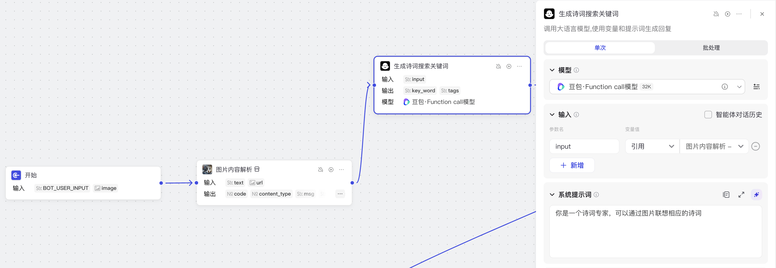 【产品体验】使用Coze平台开发一个看图配诗的智能体_poem智能体-CSDN博客