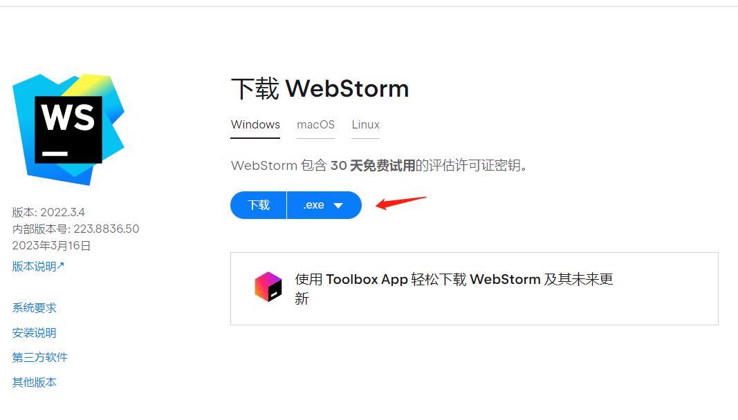 2023年最新Webstorm免费安装教程,image-20230323200324628,第1张