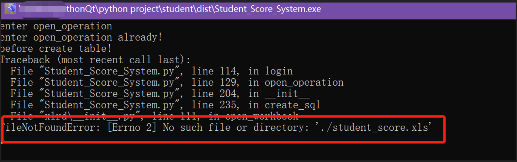 Python打包调试问题解决