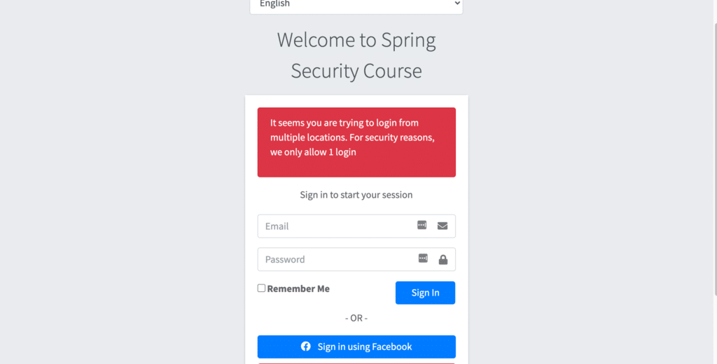 如何使用Spring Security控制会话