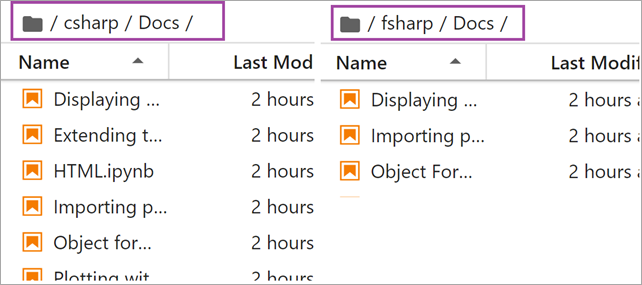 C# and F# samples and docs C# and F# samples and docs