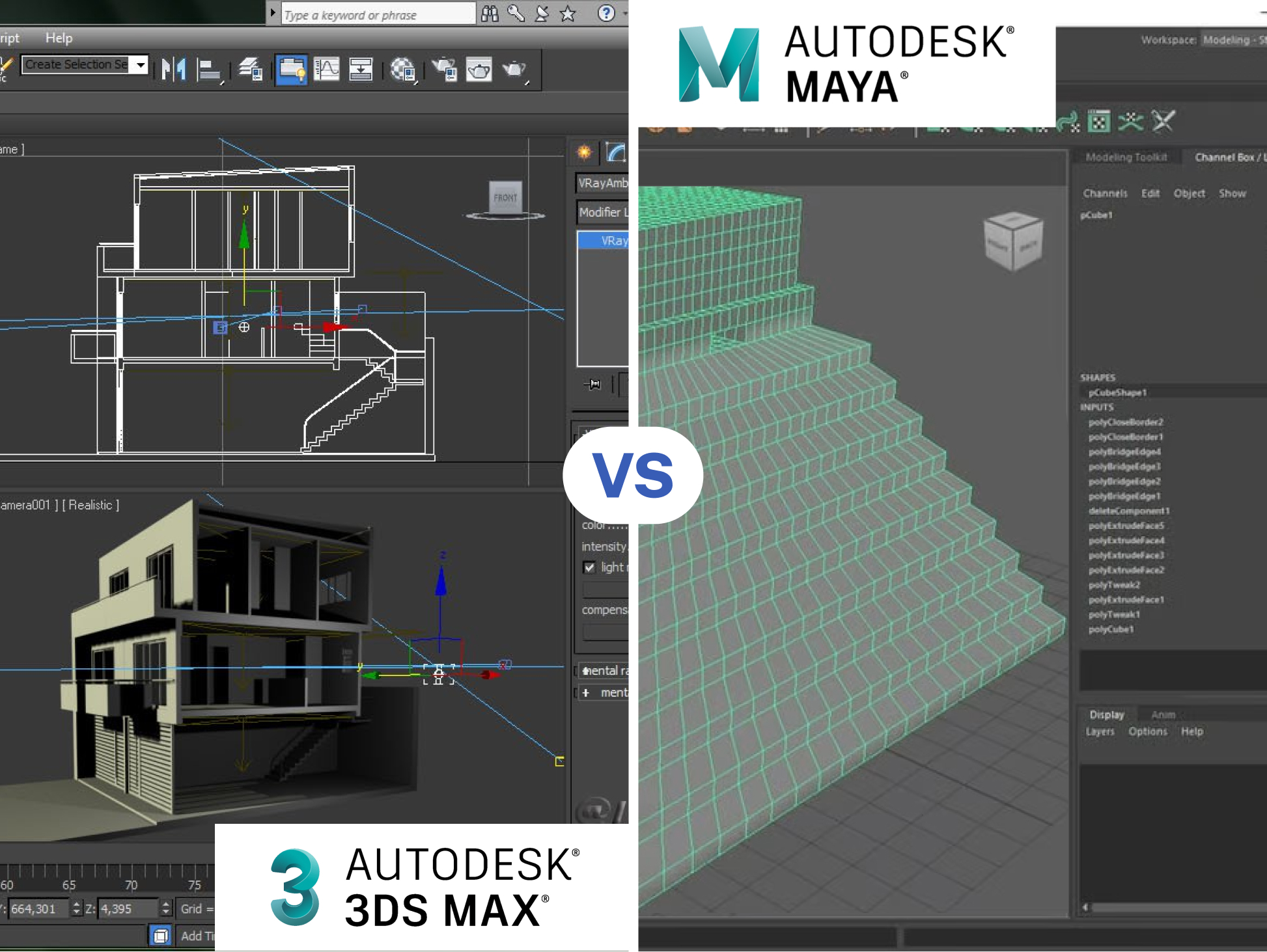 3Ds Max vs Maya