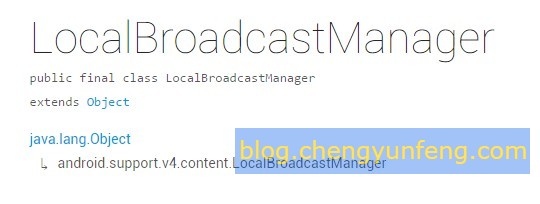 android广播第三方库,Android Support 库：LocalBroadcastManager