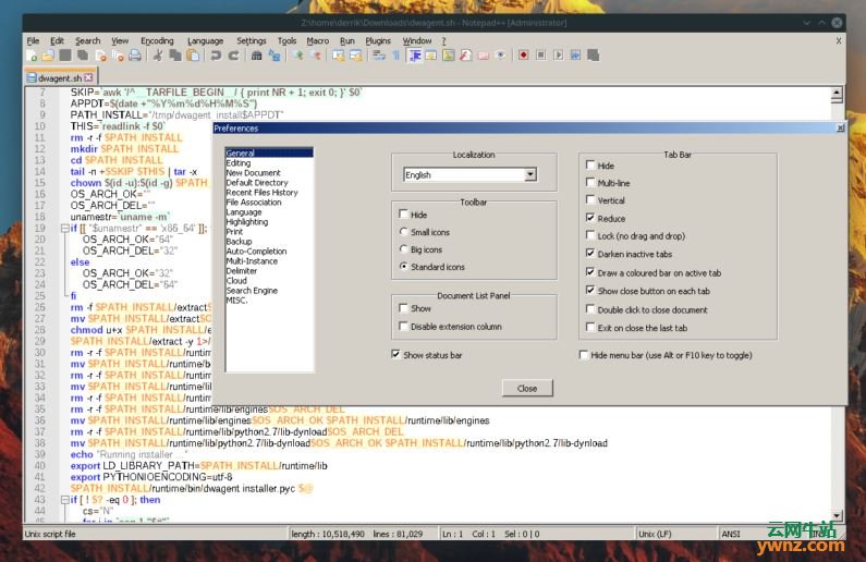 linux终端下载notepad,在Linux系统上安装NotePad++的三种方法介绍CSDN博客