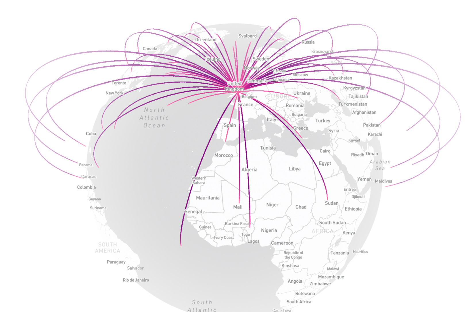 Mapboxgl 实现弧线功能