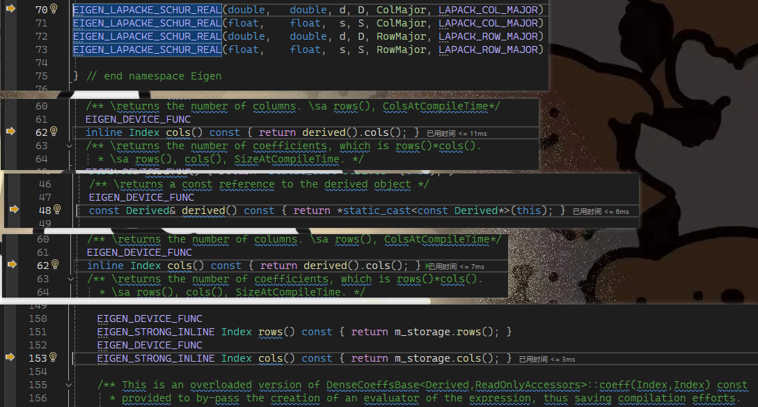 求助！C++使用Eigen求多项式根报错访问冲突_#include_03