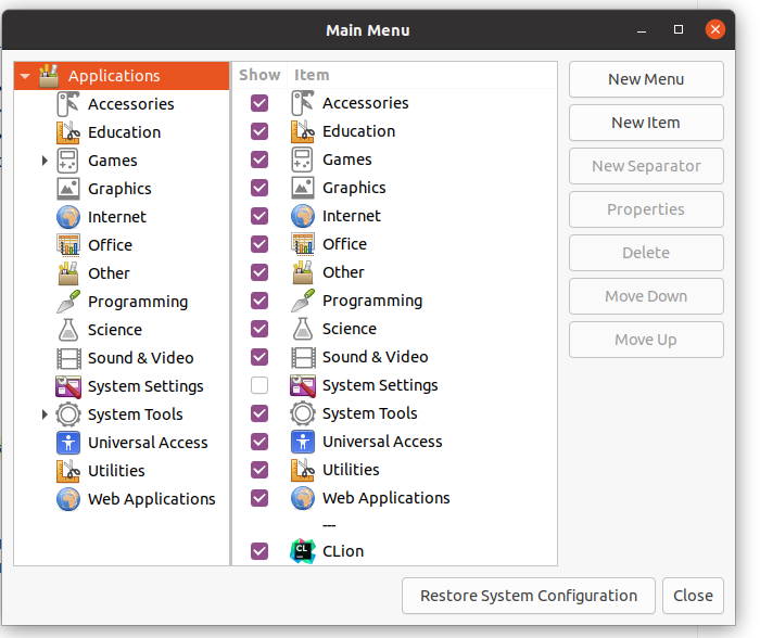 Ubuntu系统CLion安装与Ubuntu下菜单启动图标设置