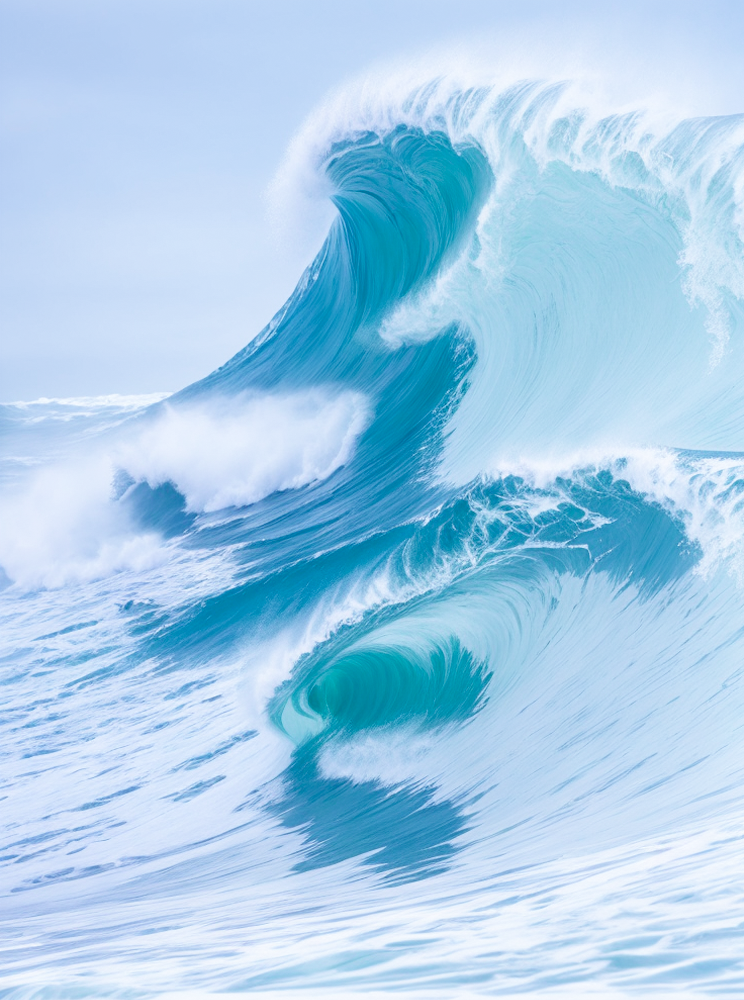 stable diffusion 字体和场景结合【把四季藏在海里】