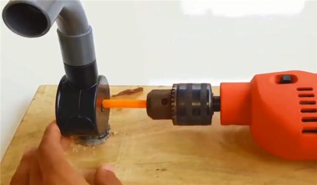 DIY Drill-Powered Water Pump