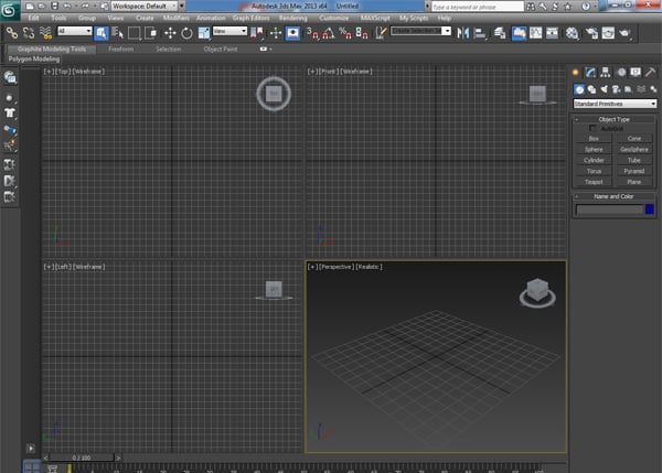 Open 3ds Max