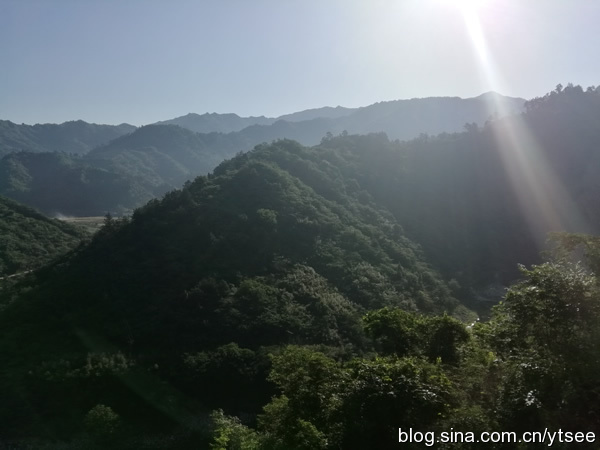 陕南引汉济渭水源地风景