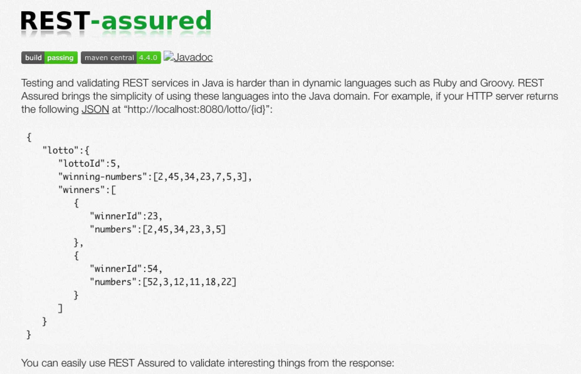 REST-Assured - 轻量级 REST API 客户端