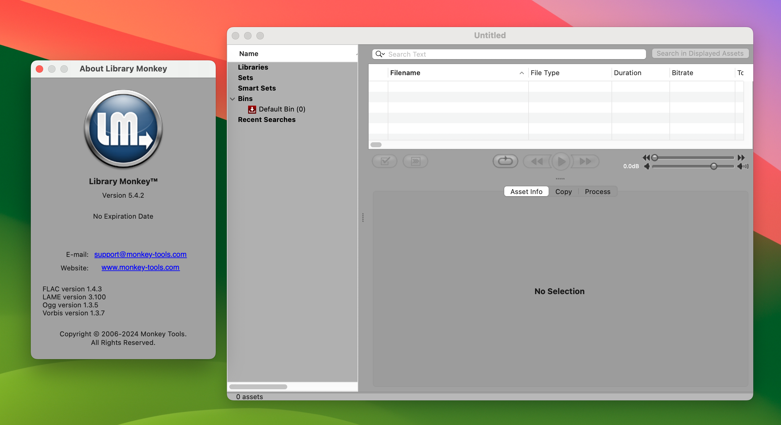 Library Monkey for Mac v5.4.2 - 音频管理软件