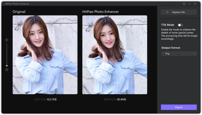 hitpaw photo enhancer(图片无损放大软件)官方正式版v1.0.1.