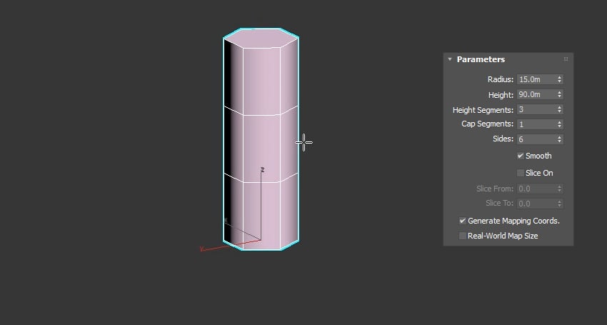 Adjust cylinder parameters