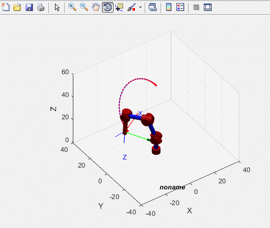 matlab机器人轨迹空白matlab机器人工具箱使用记一次轨迹生成1