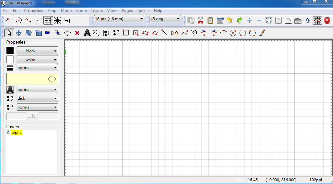 IPE 画图（辅助Latex）_ipe画图软件CSDN博客