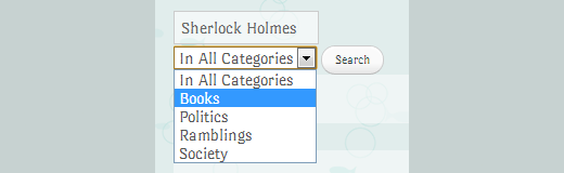 Search by category plugin for WordPress Search by category plugin for WordPress
